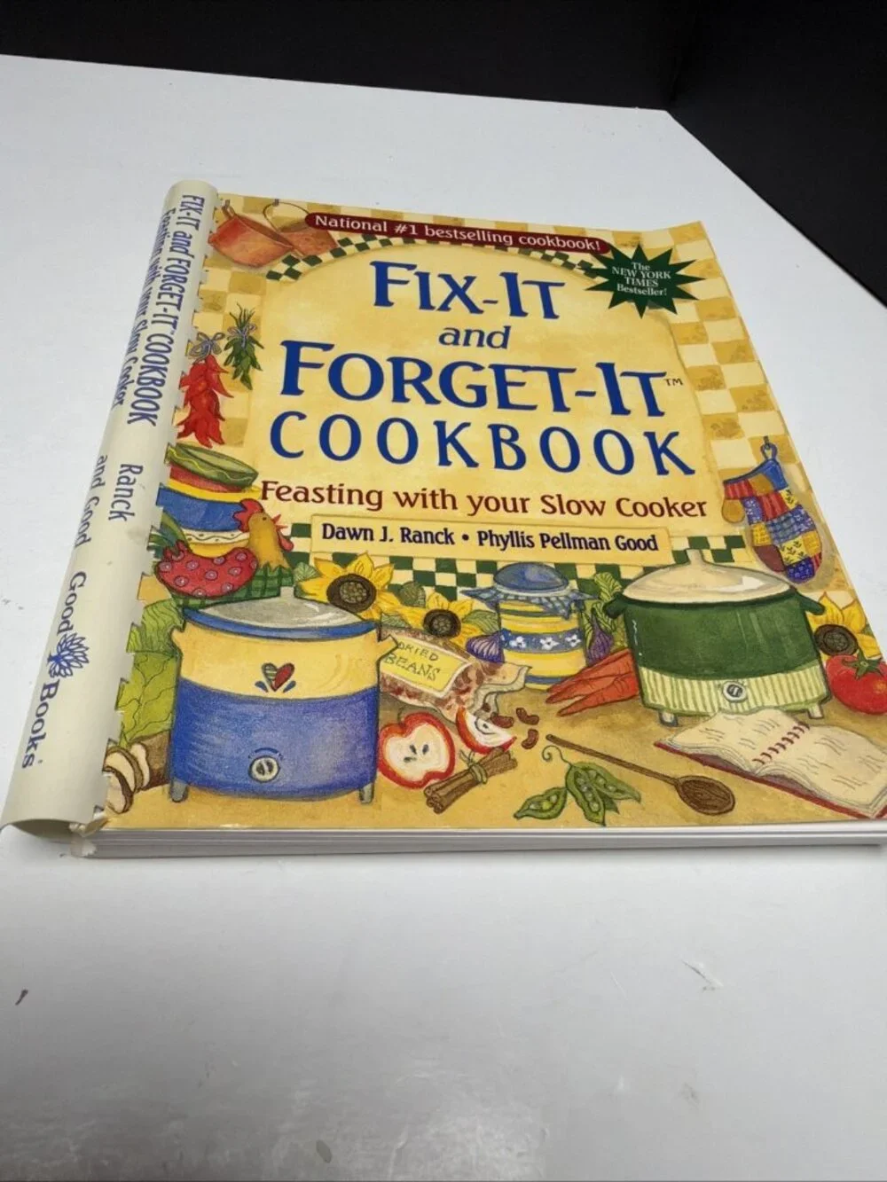 Crock Pot Cookbooks Lot/2 Busy Woman’s Slow Cooker Recipes & Fix-It & Forget It